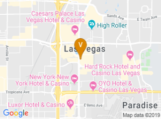 map of Planet Hollywood Las Vegas Resort