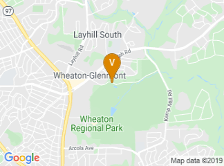 map of Brookside Gardens