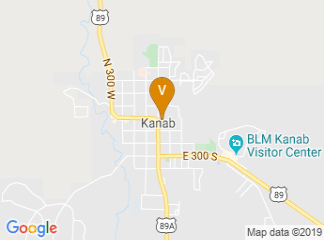 map of Kanab Center
