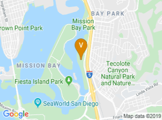 map of Hilton San Diego Resort & Spa