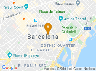 map of Barcelona Spain