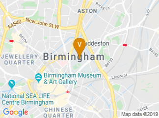 map of Aston University Library
