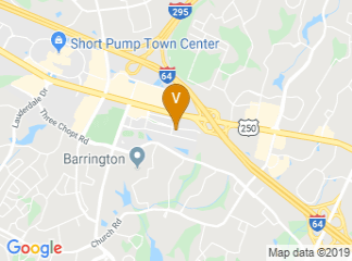 map of South University, Richmond