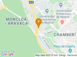 map of Facultad de Ciencias Económicas y Empresariales UNED