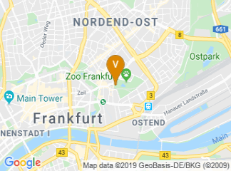 map of Zoo Palais