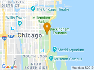 map of Buckingham Fountain