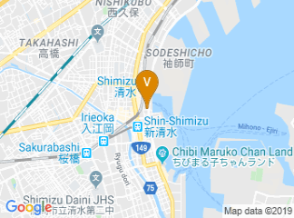map of Shimizu TERRSA