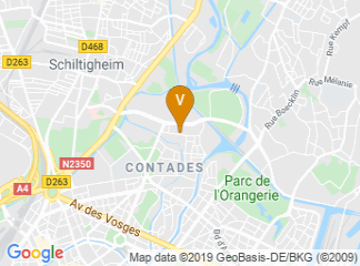map of The European Parliament