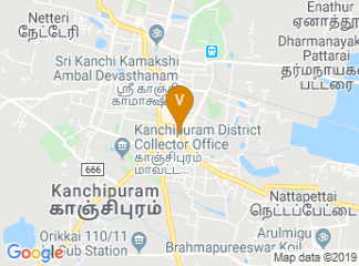 map of Regency Kanchipuram by GRT Hotels