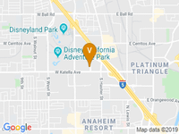 map of JW Marriott, Anaheim Resort
