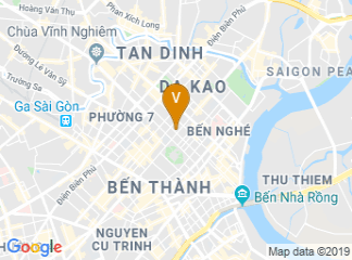 map of Orchids Saigon Hotel