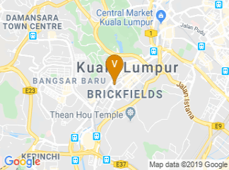 map of 1 Sentral