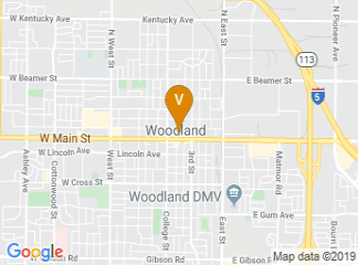 map of Hilton Woodland Hills
