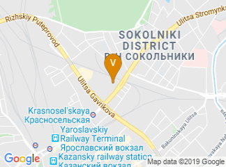 map of Borodino Hotel