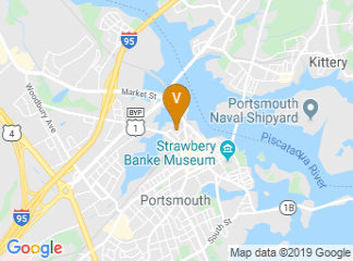 map of AC Hotel Portsmouth Downtown/Waterfront