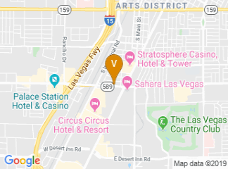 map of Ahern Hotel and Convention Center