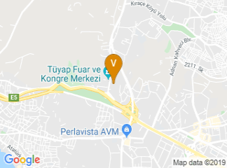 map of Tuyap Fair, Convention and Congress Center