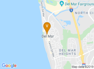 map of L'Auberge Del Mar