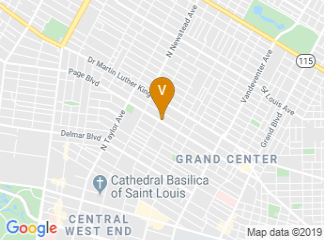 map of Hilton St. Louis Frontenac