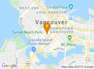 map of Vancouver