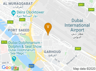 map of Le Meridien Dubai