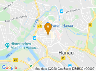 map of Marktplatz Hanau