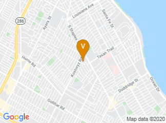 map of Del Mar College Center for Economic Development