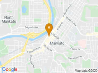map of Mankato Civic Center