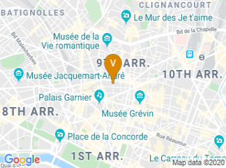 map of VERSO by Victoire centre de conférences