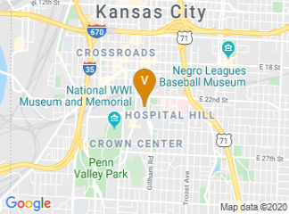 map of Sheraton Crown Center