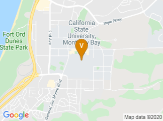 map of California State University, Monterey Bay