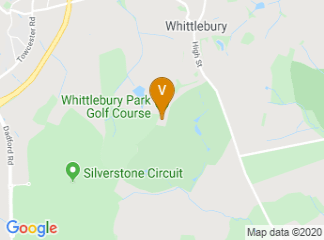 map of Whittlebury Park Golf Course