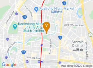 map of 高雄萬豪酒店 Kaohsiung Marriott Hotel