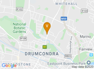 map of DCU St Patrick's Campus