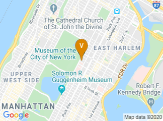 map of Museum of the City of New York