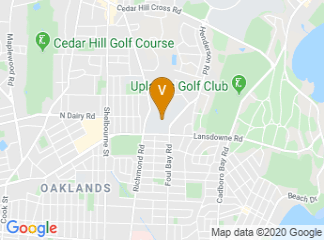 map of Camosun College Lansdowne Campus