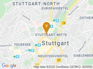 map of NH Stuttgart Airport Hotel