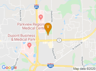 map of Parkview Mirro Center for Research & Innovation