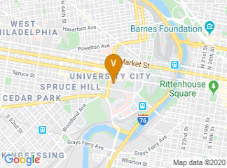 map of University of Pennsylvania- Department of Sociology