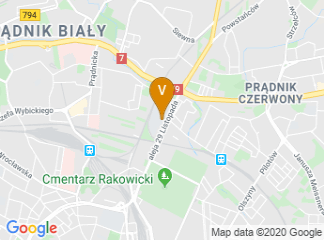 map of Wydział Leśny, Uniwersytet Rolniczy w Krakowie