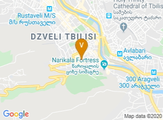 map of IOTA HOTEL TBILISI