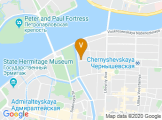 map of Dom Бутик Отель