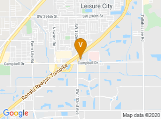 map of Hampton Inn & Suites Miami-South/Homestead