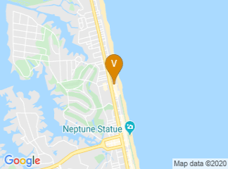 map of Marriott Virginia Beach Oceanfront