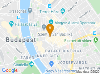 map of Barceló Budapest