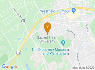 map of Sacred Heart University