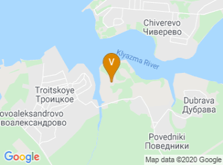 map of Health complex Klyazma