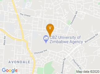 map of University of Zimbabwe