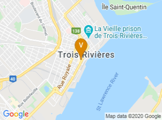 map of Delta Hotels by Marriott Trois Rivieres Conference Centre