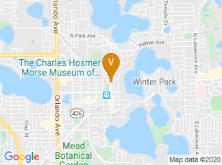 map of Winter Park Sidewalk Art Festival